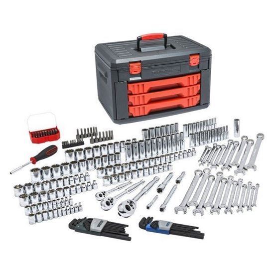 Immagine di  GEARWRENCH ASSORTIMENTO 219 Pezzo 1/4'', 3/8'' e 1/2'' CON VALIGETTA IN ABS